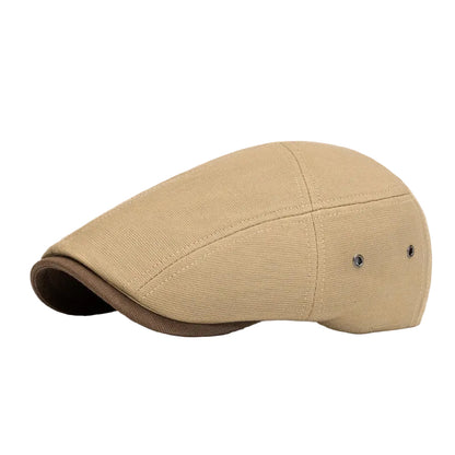 Men's Vented Flat Cap