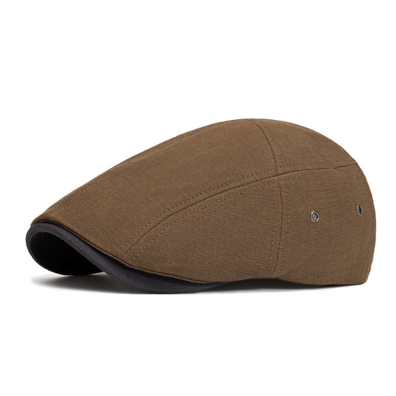 Men's Vented Flat Cap