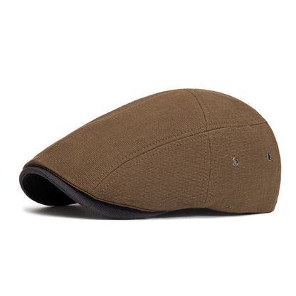 Men's Vented Flat Cap
