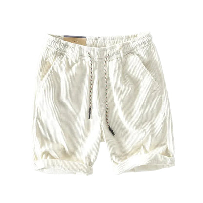 Men's Vertical Pattern Drawstring Shorts