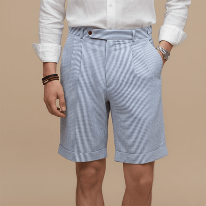 Men's Vertical Stripe Shorts