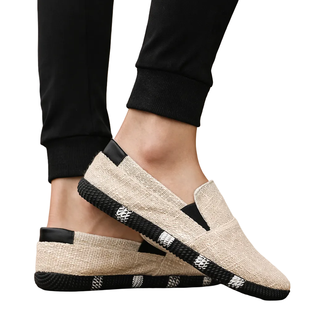 Men's Woven Slip-On Shoes