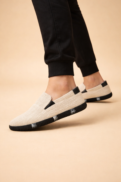 Men's Woven Slip-On Shoes