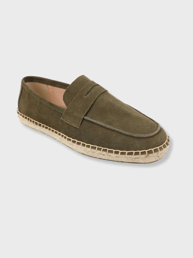 Men's Woven Sole Loafers