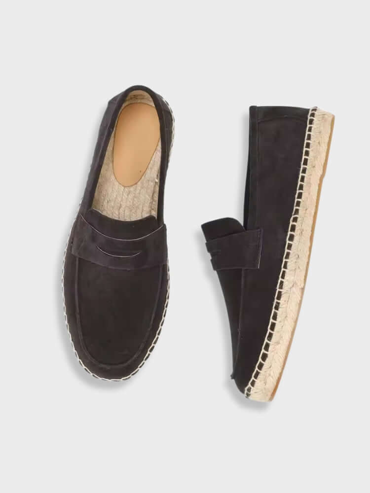 Men's Woven Sole Loafers