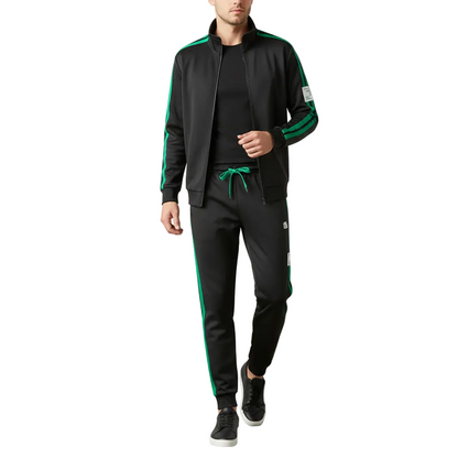 Men's Zip Front Jacket Set