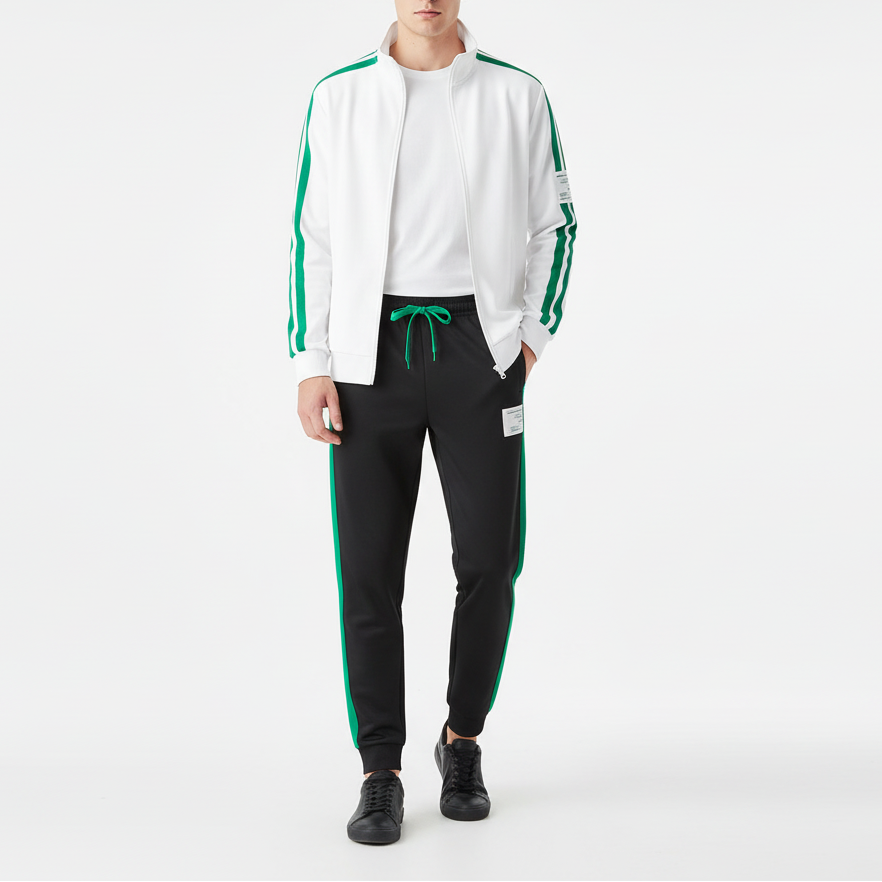 Men's Zip Front Jacket Set