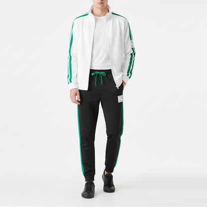 Men's Zip Front Jacket Set