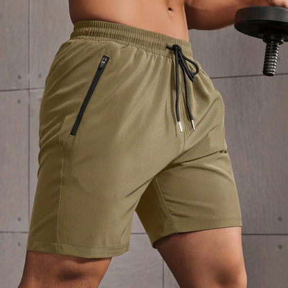 Men's Zip Pocket Drawstring Shorts