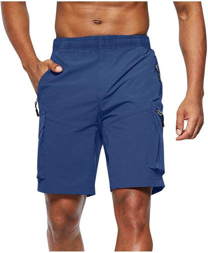 Men's Zip Pocket Utility Shorts