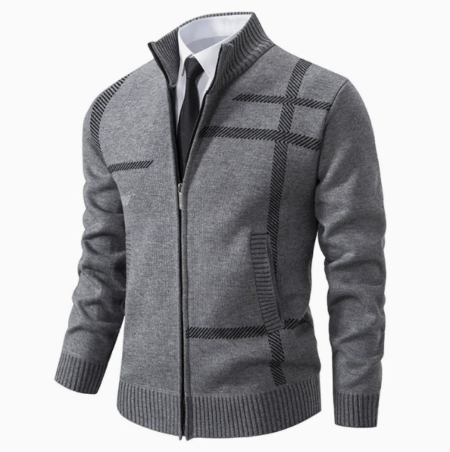 Men's Zip-Up Cardigan
