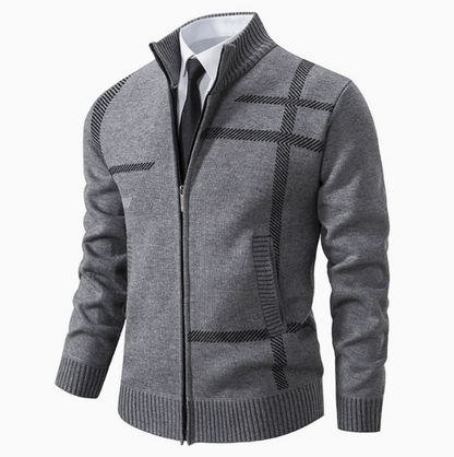 Men's Zip-Up Cardigan