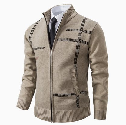 Men's Zip-Up Cardigan